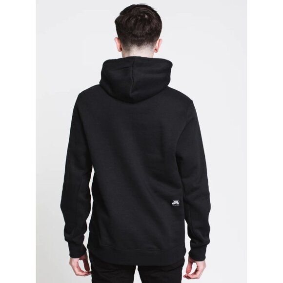 Nike Men's Black SB Icon Pullover Hoodie men’s SP - Picture 2 of 9